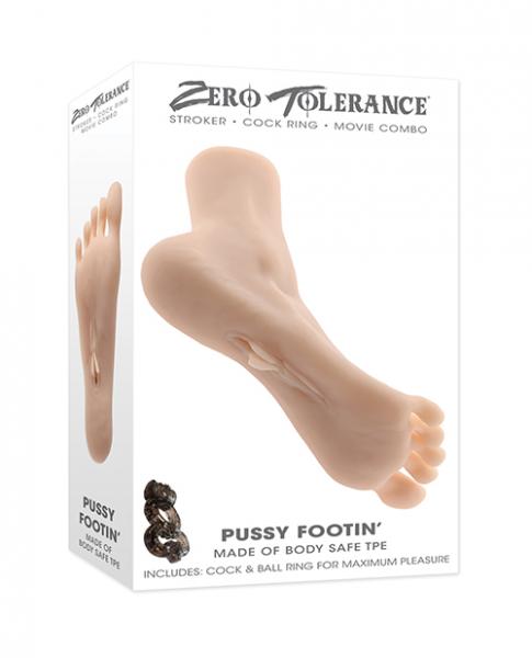 Zero Tolerance Pussy Footin Masturbator - Light - Click Image to Close