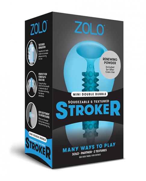 Zolo Mini Double Bubble Stroker - Blue