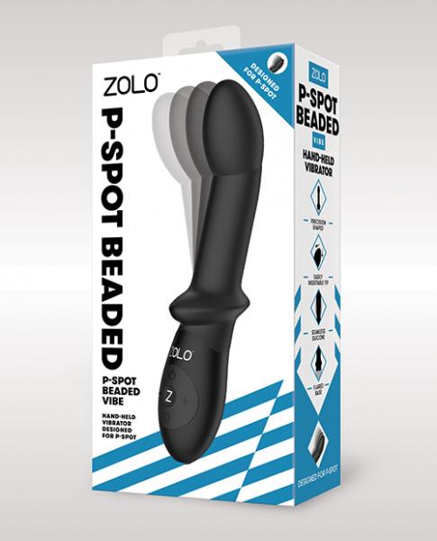 Zolo P Spot Beaded Vibe - Black - Click Image to Close