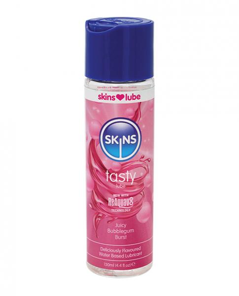 Skins Bubblegum Water Based Lube 4.4 Fl Oz - Click Image to Close