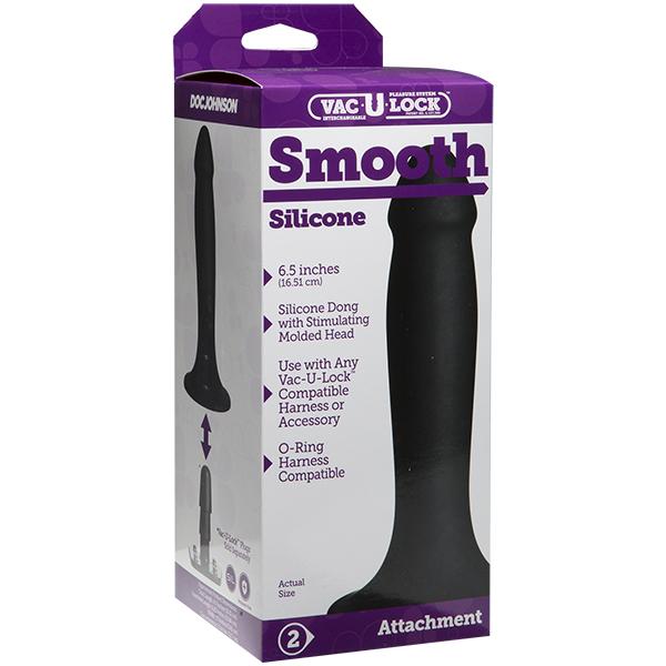 Vac U Lock Smooth Black - Click Image to Close