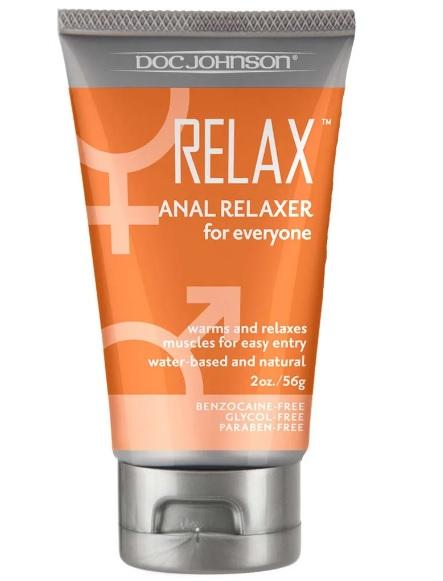 Relax Anal Relaxer Cream 2 Oz Bulk