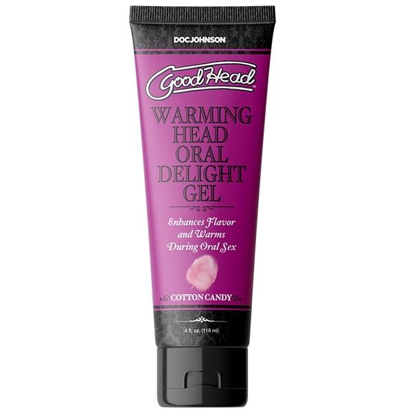 Goodhead Warming Oral Delight Gel Cotton Candy 4 Oz - Click Image to Close