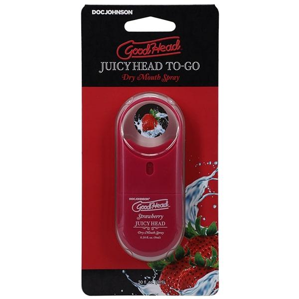 Goodhead Juicy Head Spray To- Go Strawberry 0.30 Fl Oz