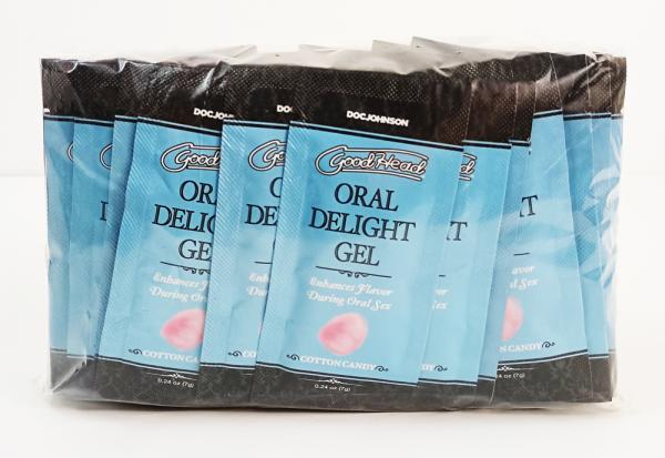 Goodhead Oral Delight Gel Bulk Refill Cotton Candy 48 Pcs 0.24 Oz