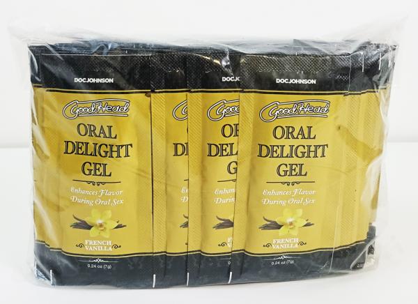 Goodhead Oral Delight Gel Bulk Refill French Vanilla 48 Pcs 0.24 Oz