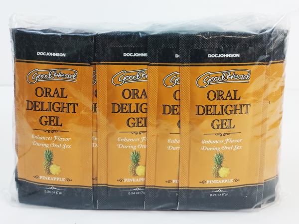 Goodhead Oral Delight Gel Bulk Refill Pineapple 48 Pcs 0.24 Oz