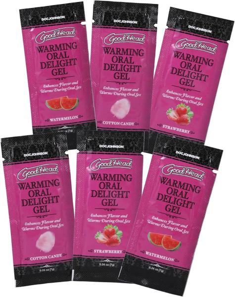 Goodhead Warming Oral Delight Gel 6 Pack