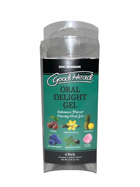 Goodhead Warming Oral Delight Gel 6 Pack - Click Image to Close