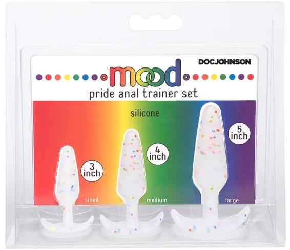 Mood Pride Anal Trainer Set - Click Image to Close