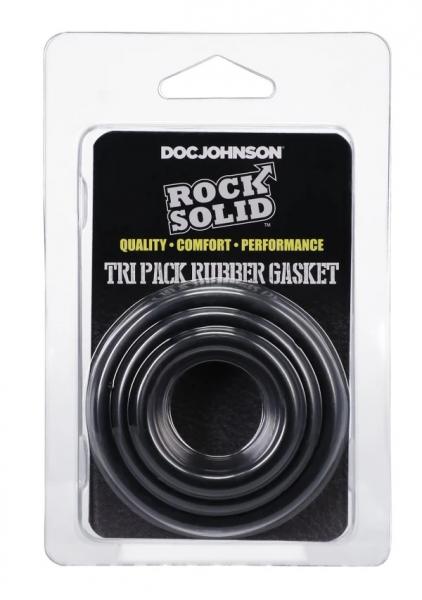 Rock Solid Tri-pack Rubber Gasket - Click Image to Close