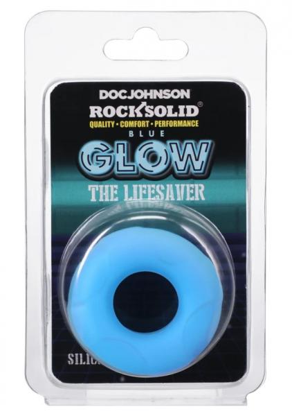 Rock Solid Lifesaver Blue Glow - Click Image to Close