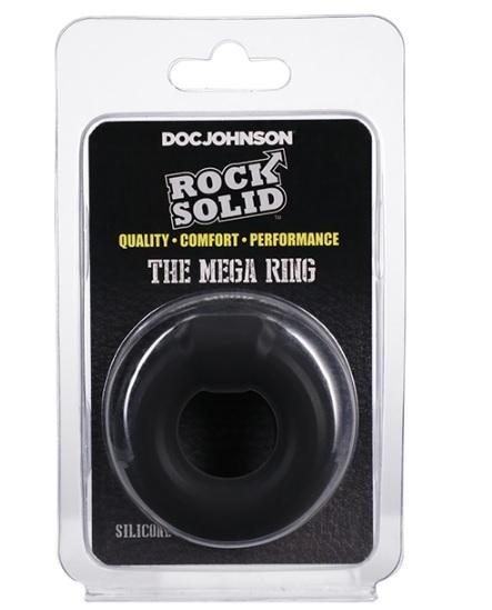 Rock Solid Mega Ring Black - Click Image to Close