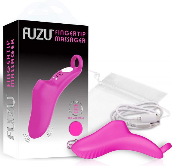 Fuzu Sensa Skin Activated Fingertip Vibe Pink - Click Image to Close