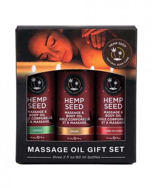 Valentine Massage Oil Trio Gift Set