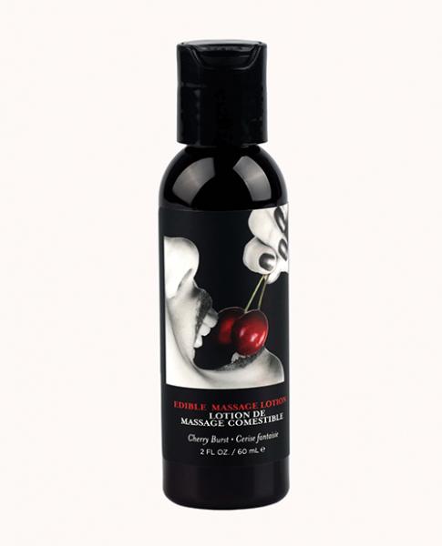 Edible Massage Lotion Cherry 2oz - Click Image to Close