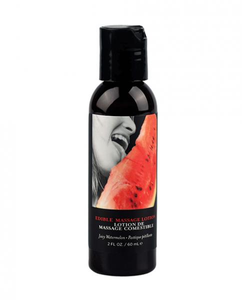 Edible Massage Lotion Watermelon 2oz - Click Image to Close