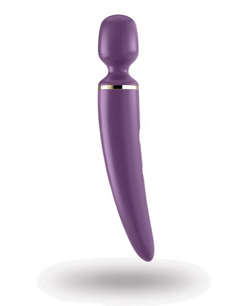 Satisfyer Wand-er Woman Purple /gold (net) - Click Image to Close