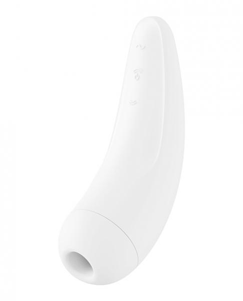 Satisfyer Curvy 2 White W/ App (net) - Click Image to Close