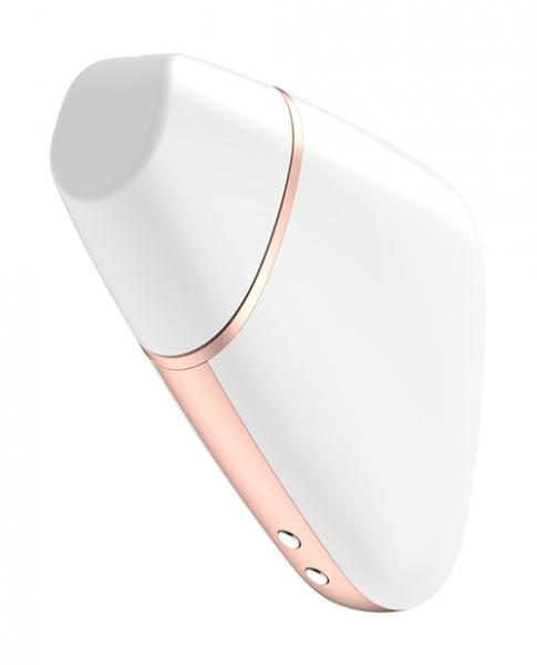 Satisfyer Love Triangle White W/ App (net) - Click Image to Close