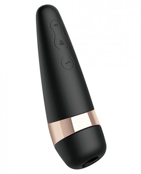 Satisfyer Pro 3 Vibration Clitoral Stimulator Black - Click Image to Close