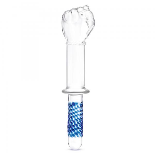 Glas 11in Glass Fist Double Ended W/ Handle Grip - Click Image to Close