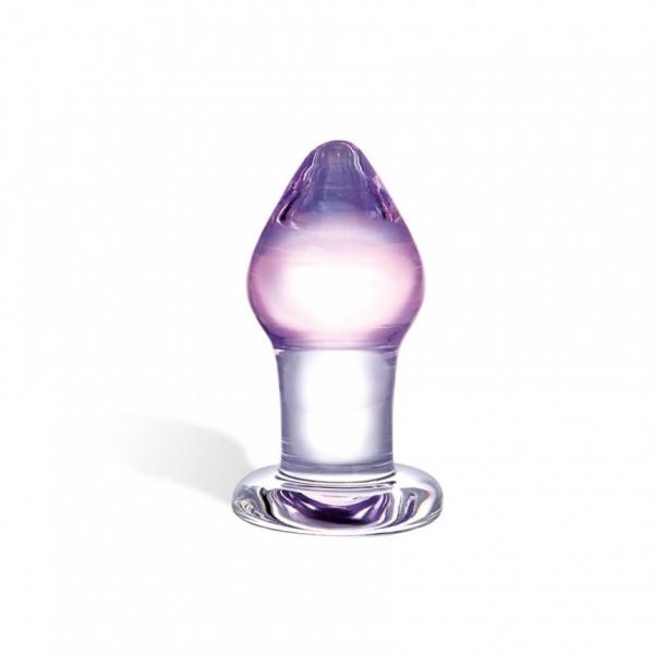 Glas Amethyst Rain Glass Butt Plug