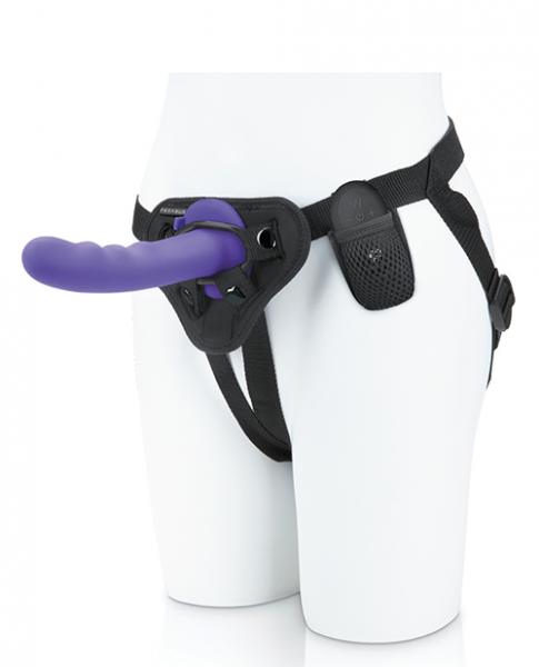 Pegasus 6 inches Curved Wave Peg Harness & Remote Purple