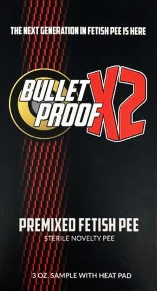 Bullet Proof X2 3 Oz Fetish Urine Kit (net)