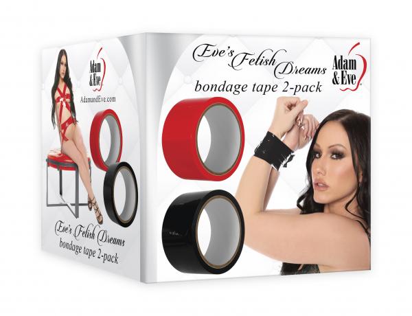 Adam & Eve Eve's Fetish Dreams Bondage Tape 2pk