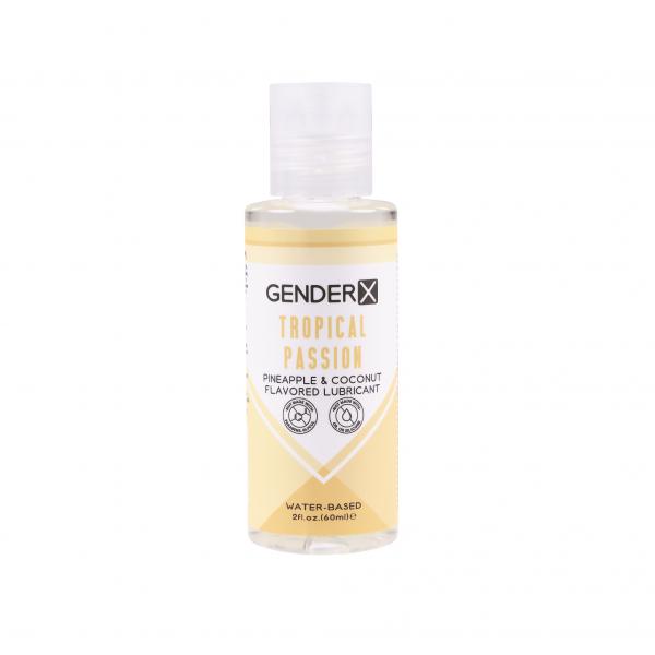 Gender X Tropical Passion Lube Flavored 2 Oz