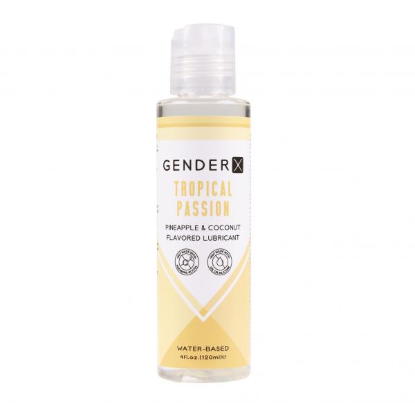 Gender X Tropical Passion Lube Flavored 4 Oz