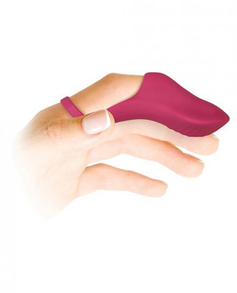 Frisky Finger Rechargeable Bullet Vibrator Burgundy - Click Image to Close