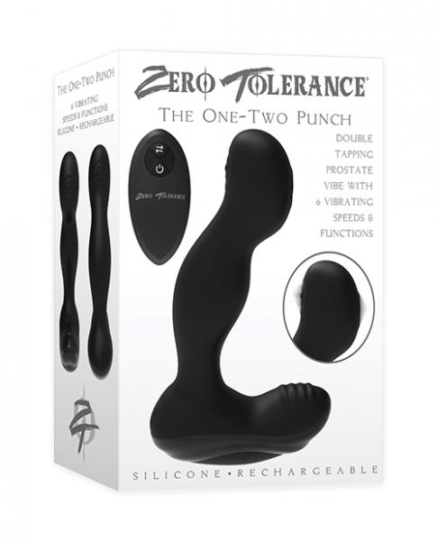 Zero Tolerance The One-two Punch Prostate Vibe - Click Image to Close