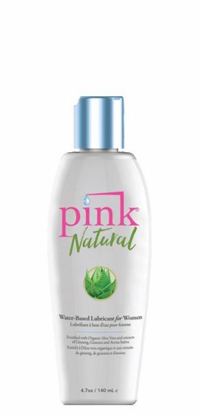 Pink Natural Water Based Lubricant 4.7oz