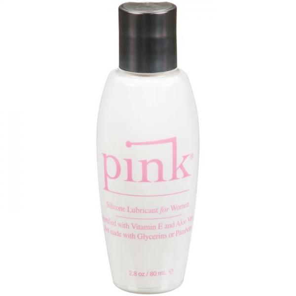 Pink Silicone Lubricant for Women 2.8 fluid ounces - Click Image to Close