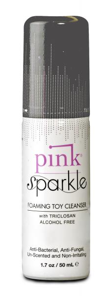 Pink Sparkle Toy Cleaner 1.7oz - Click Image to Close