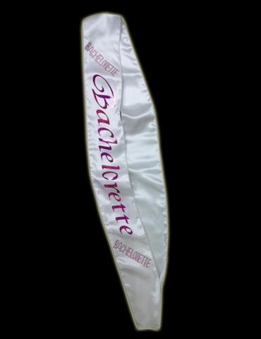 Sash Bachelorette W/Pink Stones - Click Image to Close