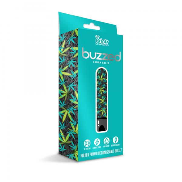 Prints Charming Buzzed Higher Power Rechargeable Bullet Canna Queen