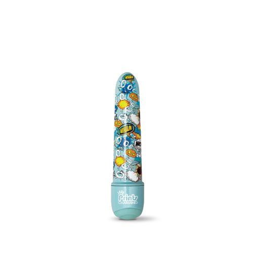 Prints Charming Pop Tease 5in Mini Vibe Bang Blue - Click Image to Close