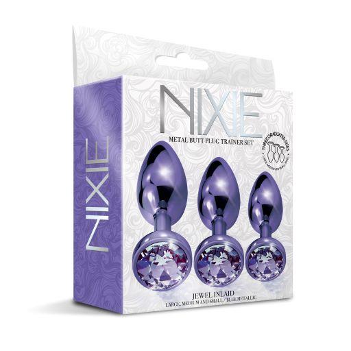 Nixie Metal Plug Trainer Set Purple Metallic - Click Image to Close