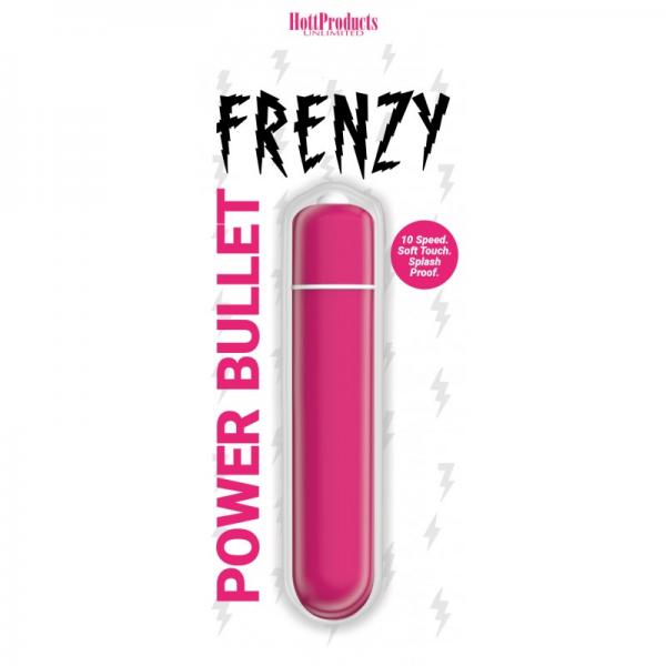 Frenzy Power Bullet 10 Speeds Pink - Click Image to Close