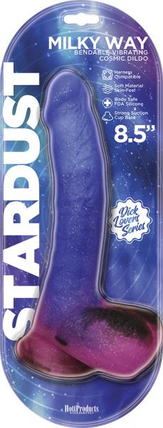 Stardust Milky Way 8.5in Dildo Vibrating