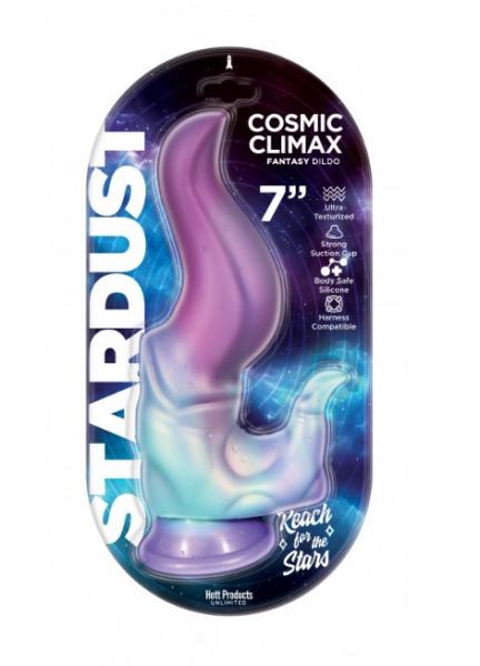 Stardust Cosmic Climax 7 In Silicone Dildo - Click Image to Close