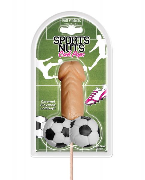 Sports Nuts Cock Pops Soccer Balls Caramel Lovers - Click Image to Close