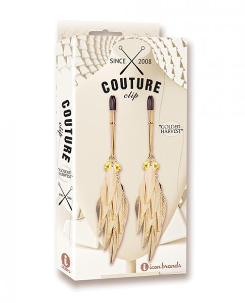 Couture Clips Golden Harvest Luxury Nipple Clamps