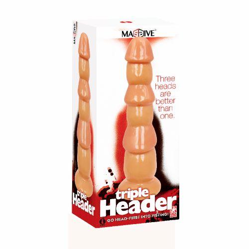 Triple Header 3 Dick Head Dildo