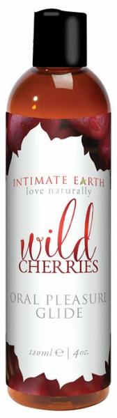 Intimate Earth Oral Pleasure Glide Wild Cherries 4oz