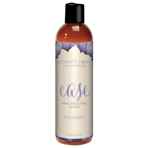 Intimate Earth Ease Silicone Relaxing Glide 2oz - Click Image to Close