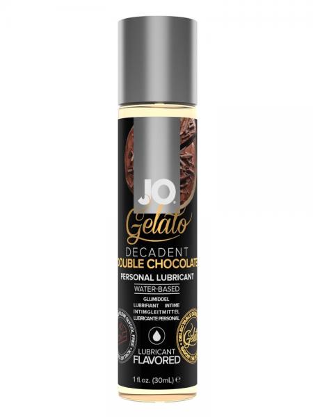 Jo Gelato Decadent Double Chocolate Water Based Lube 1oz - Click Image to Close